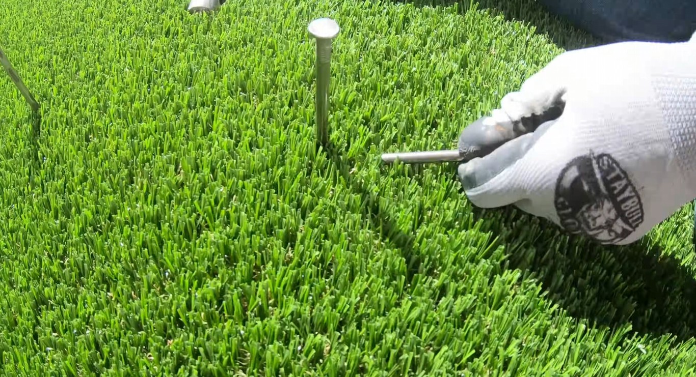 Professional artificial grass installation process in Weston, FL